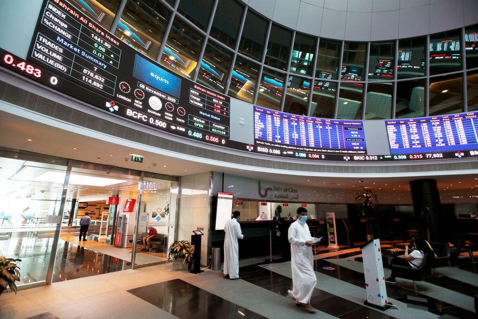 Most Gulf bourses slide on fears over COVID-19 variant