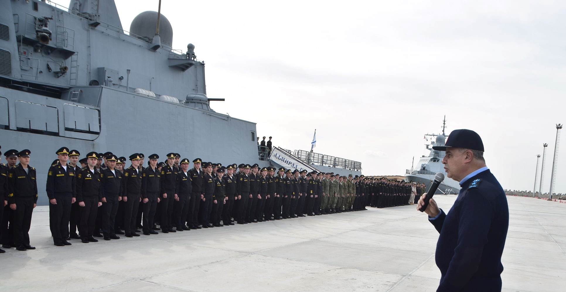 Fleet of Russian ships now in Egypt for joint cooperation