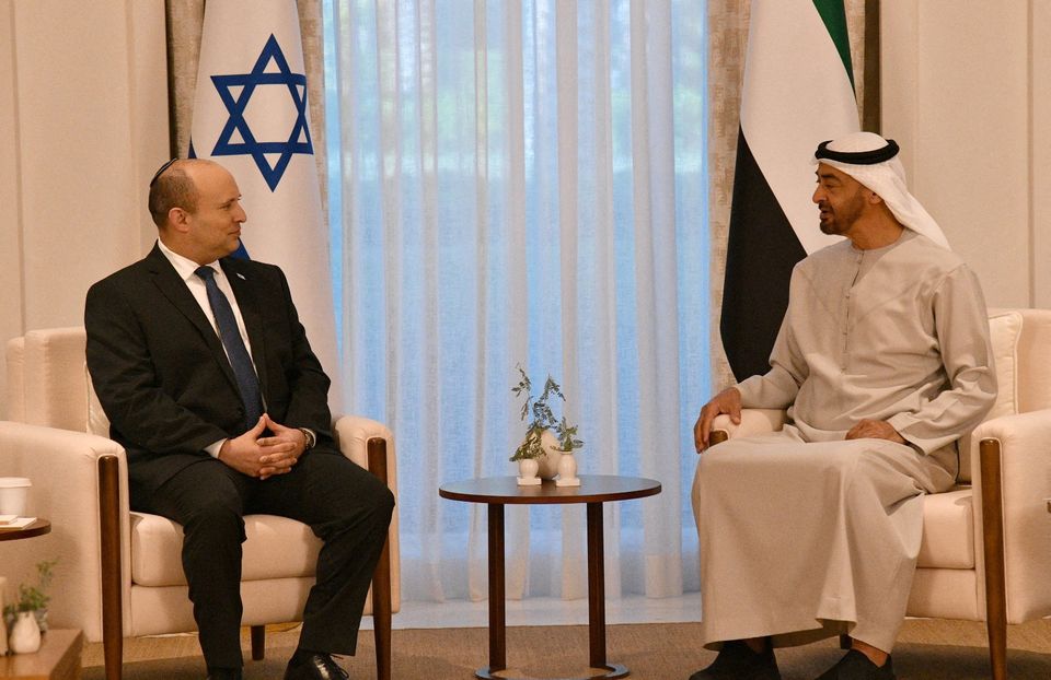 New friends &ndash; UAE de facto ruler, Israel&rsquo;s Bennett in &ldquo;historic&rdquo; meeting