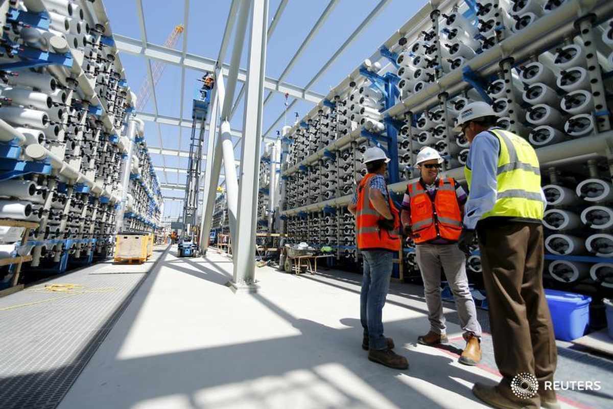 Largest water plant in the Middle East constructed in North Sinai at cost of $97 million