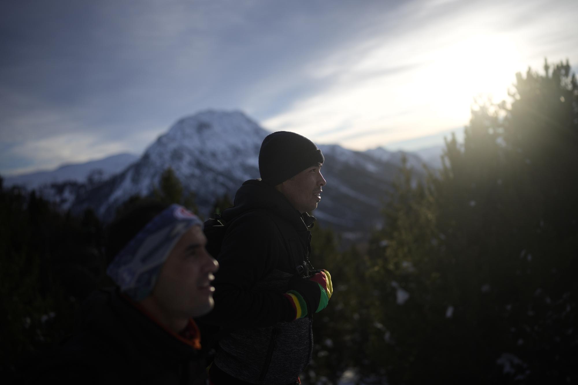 Afghans push through snowy Alps toward new lives in Europe Afghans push through snowy Alps toward new lives in Europe