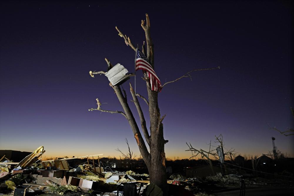 Biden visiting storm-ravaged Kentucky to offer aid, support