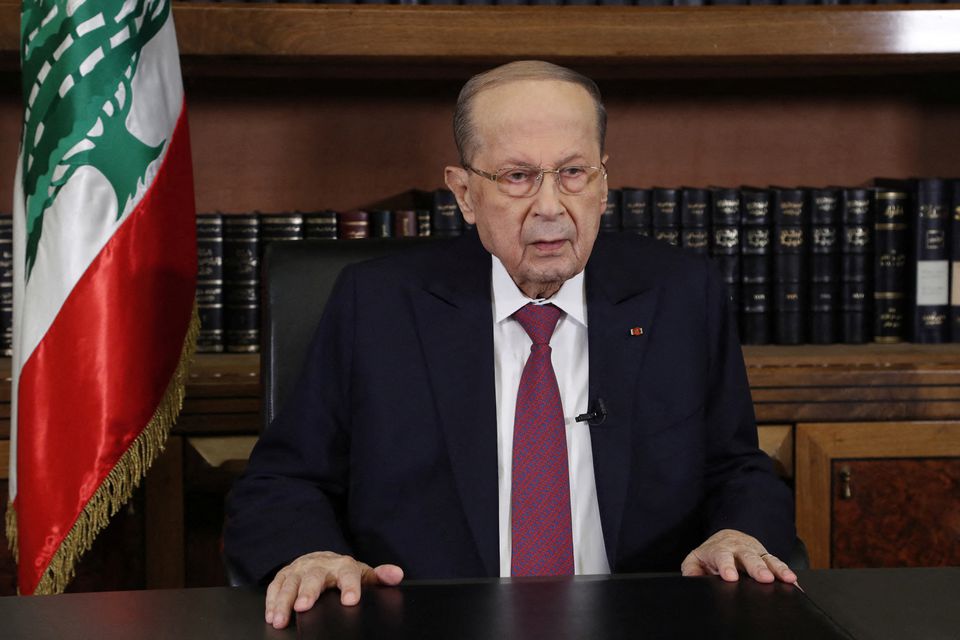 Lebanon&rsquo;s Aoun calls for defence dialogue, hinting at friction with Hezbollah