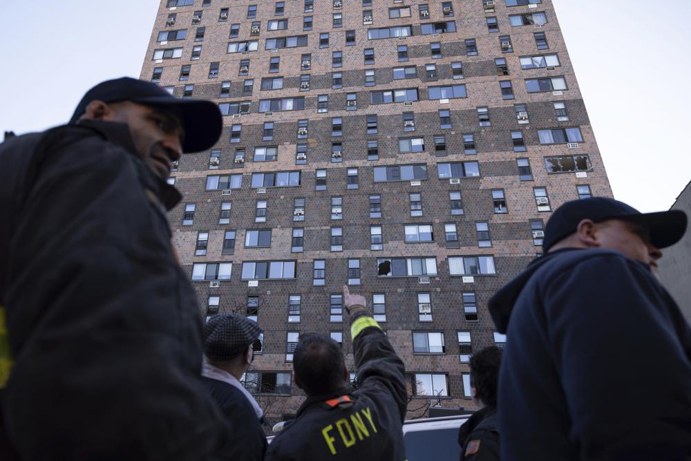 Safety doors failed in NYC high-rise fire that killed 17
