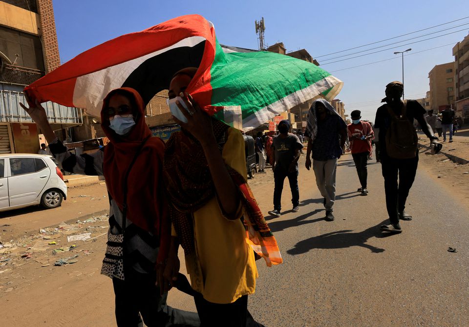 Sudanese security forces fire teargas at anti-coup protesters &ndash; witnesses
