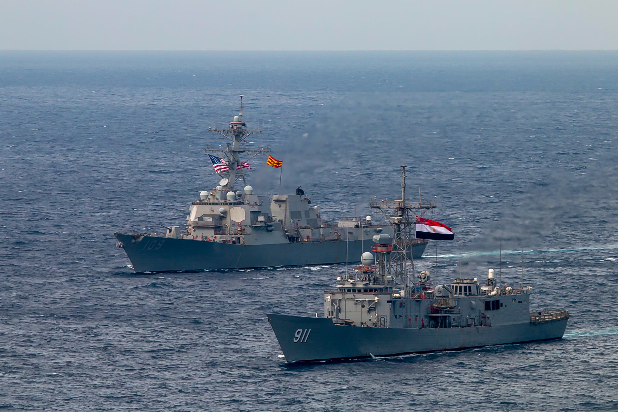 Egypt, US navies conduct transit naval exercise in the Red Sea