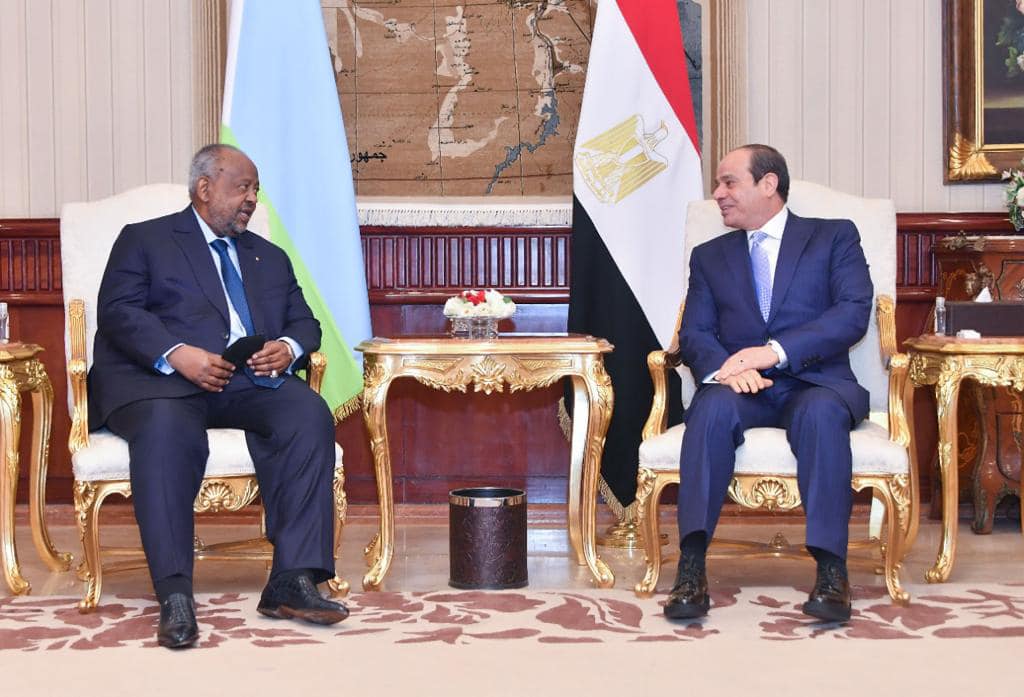 Egypt’s President Sisi says his nation desires greater cooperation with Djibouti Egypt’s President Sisi says his nation desires greater cooperation with Djibouti
