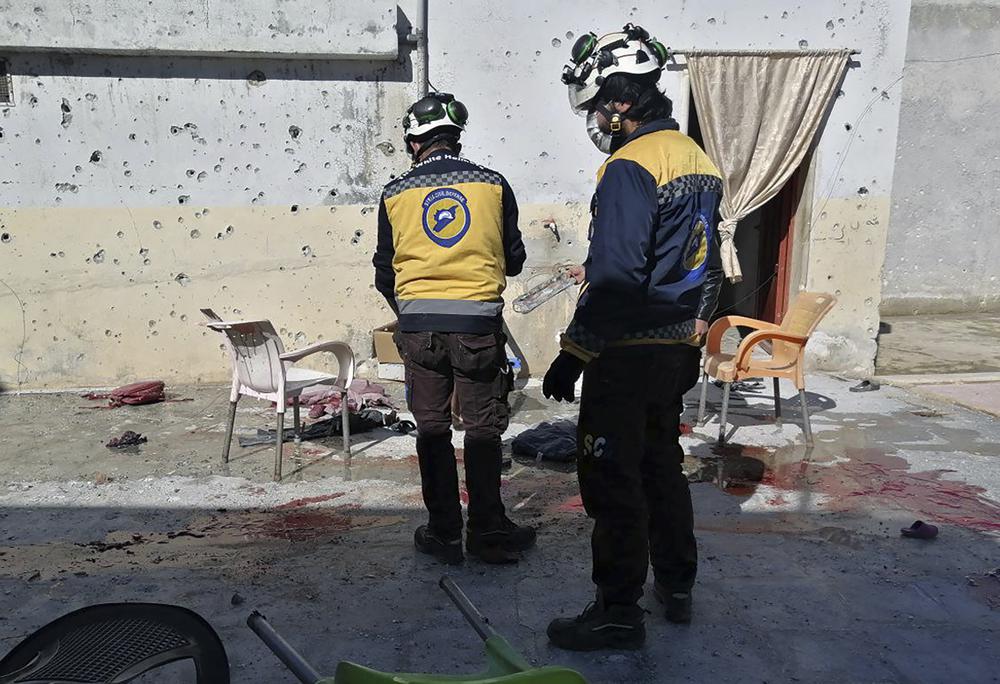 Artillery in northwest Syria kills 6, including 2 children