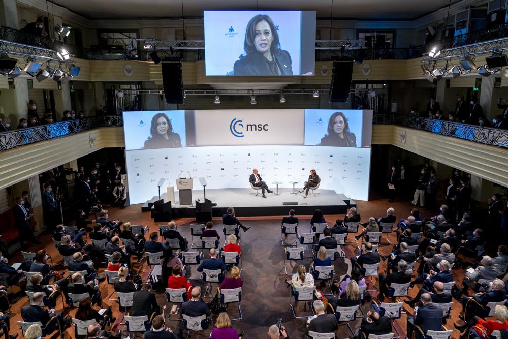 Harris on Ukraine: World at ‘a decisive moment in history’ Harris on Ukraine: World at ‘a decisive moment in history’