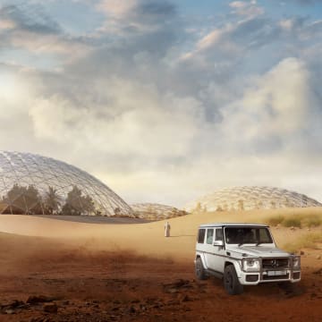 Architects have designed a Martian city for the desert outside Dubai