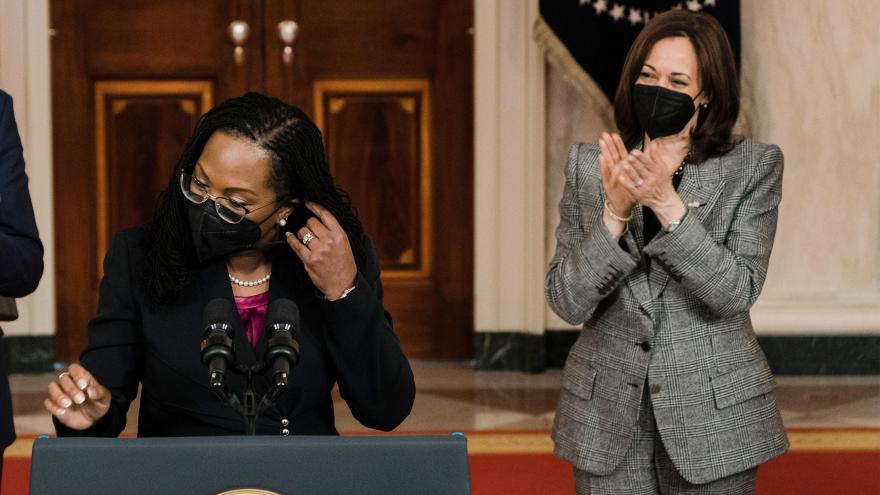 Vice President Harris interviewed Supreme Court finalists, according to White House official