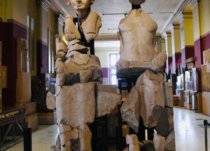 The Grand Egyptian Museum receives 13 huge artifacts