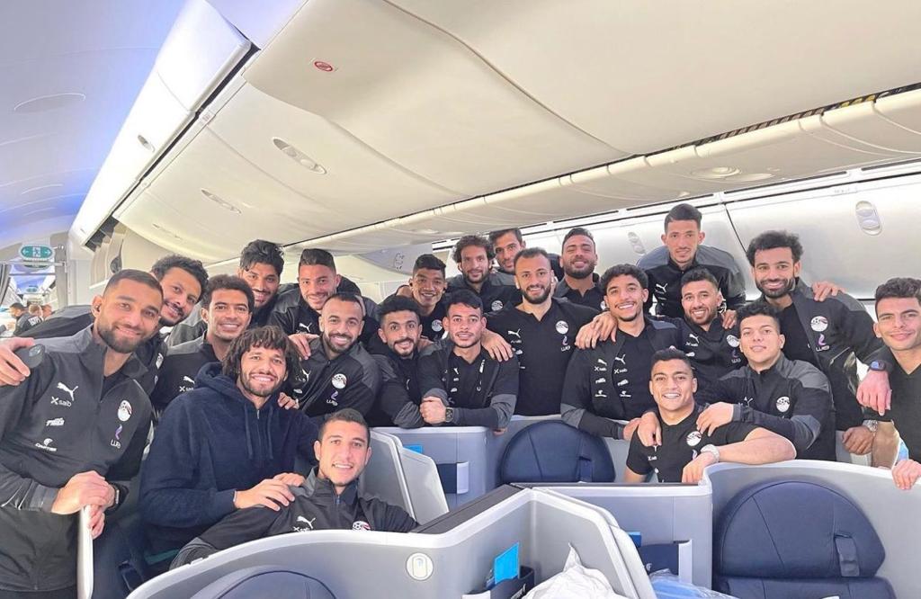 Egyptian national team leaves for Senegal to play 2nd leg of World Cup qualifier