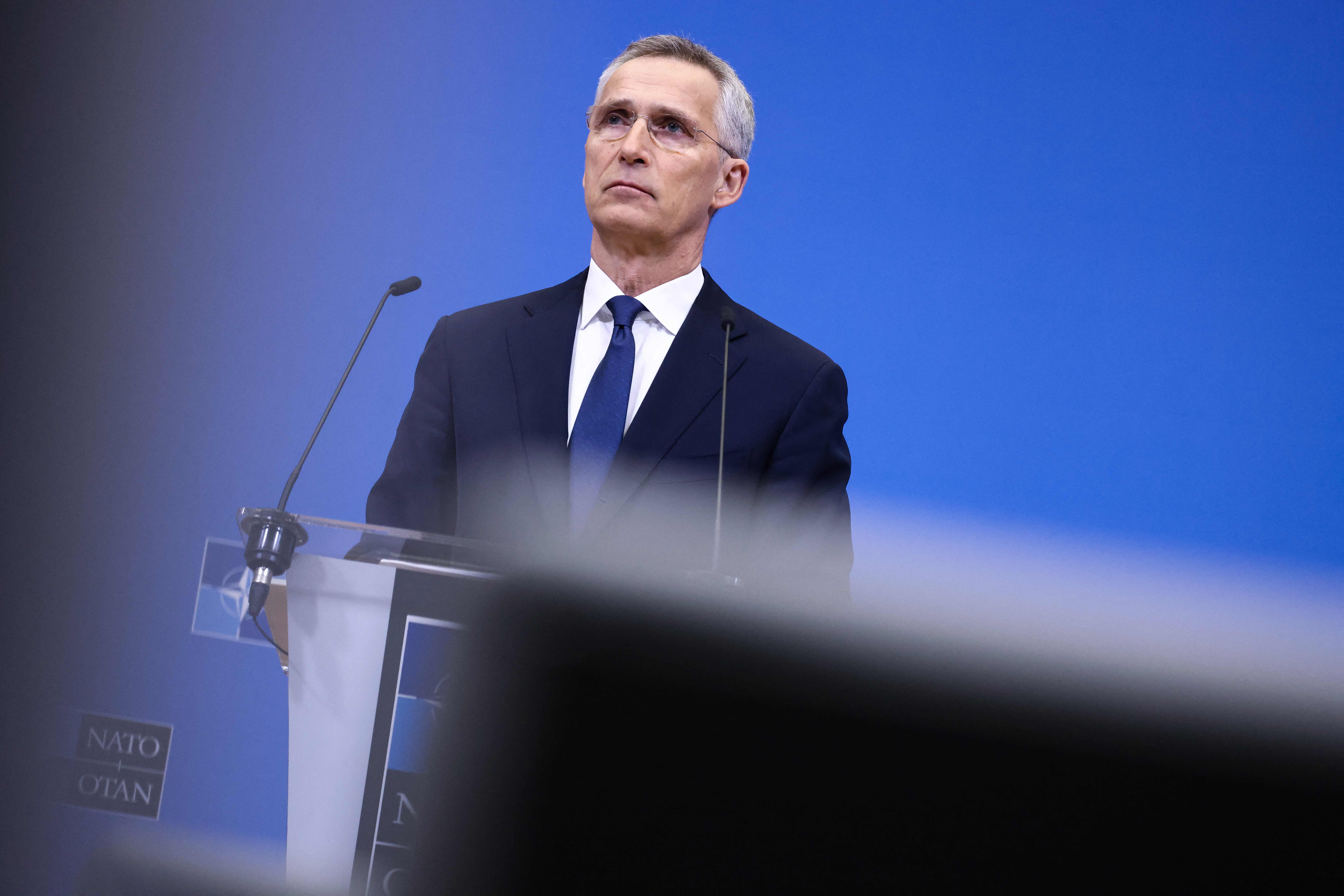 NATO secretary general says Russian troops “are not withdrawing but repositioning”