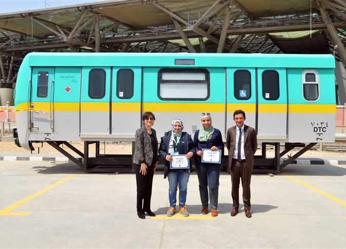Egypt celebrates the graduation of 1st female drivers of subway trains Egypt celebrates the graduation of 1st female drivers of subway trains