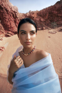 ‘Cabochon Snake Necklace’ from Azza Fahmy’s ‘Wonders of Nature: Reimagined’ collection
