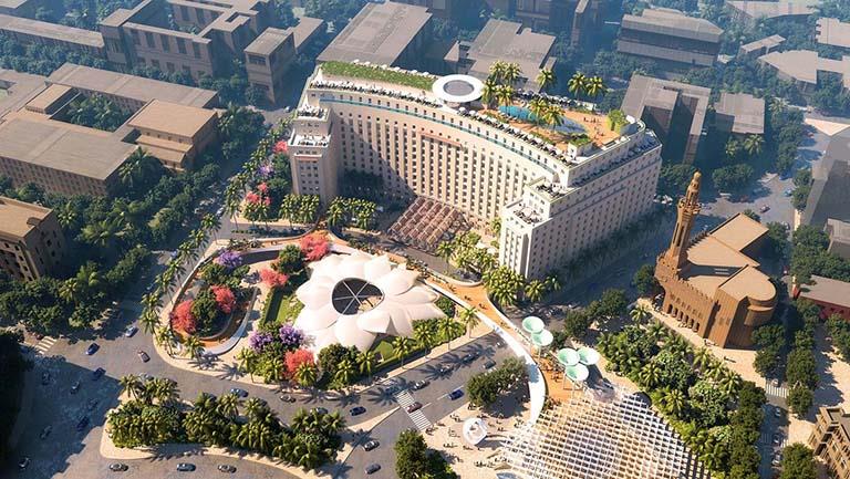 Egypt to convert the largest government building in Cairo into a luxury hotel