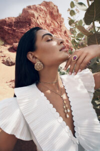 ‘Multi-Way Art Deco Necklace’ from Azza Fahmy’s ‘Wonders of Nature: Reimagined’ collection