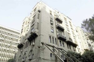 Windsor Hotel, Alfy Street, downtown Cairo.