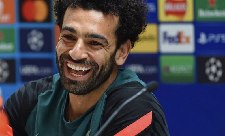 Egyptian footballer Mohamed Salah