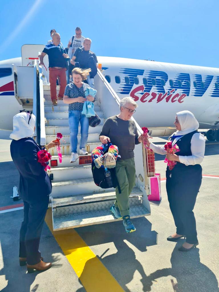 Hurghada International Airport receives first flight from Poland