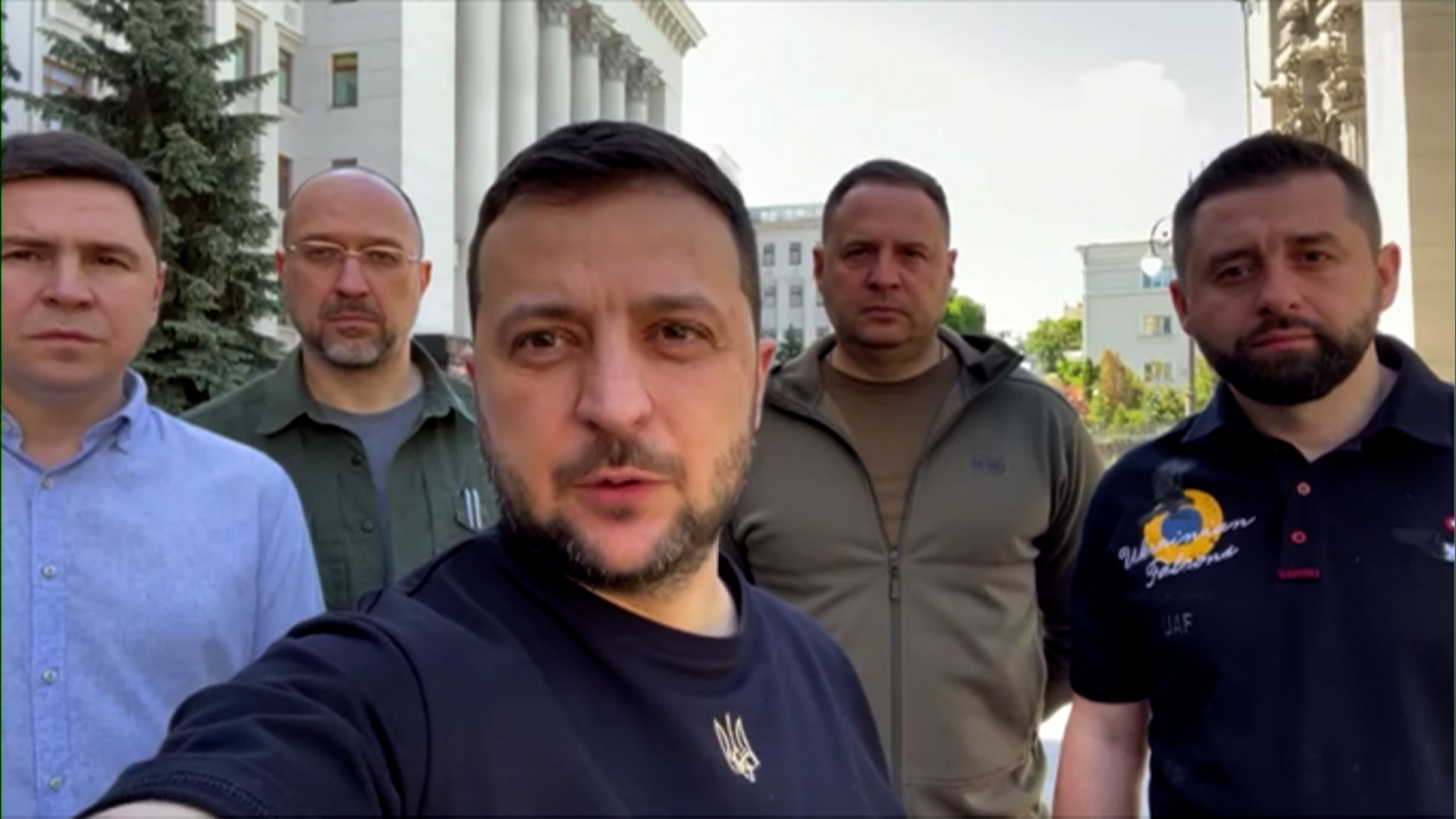 Zelensky pledges that “victory shall be ours” in video message on 100th day of war
