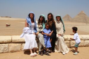 Giza Pyramids area hosts John Legend and his family