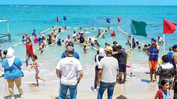 Beach dedicated for blind people inaugurated in Alexandria