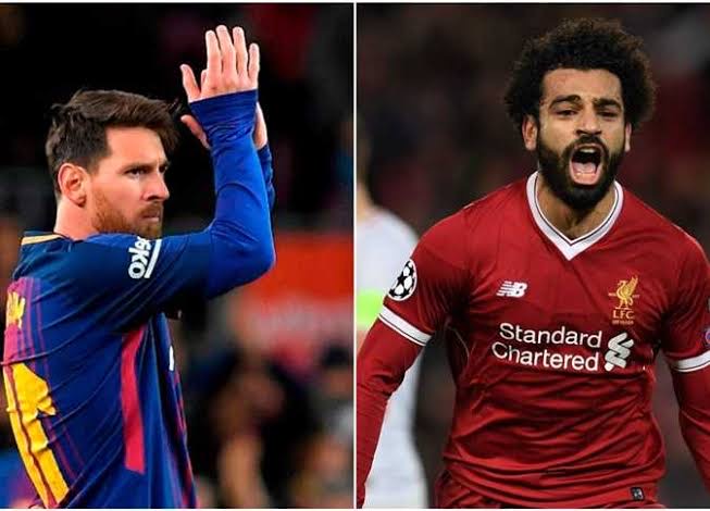 Mohamed Salah lionel messi