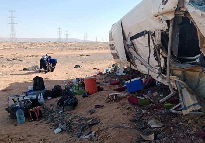 Eight people killed, 36 injured in Aswan bus accident