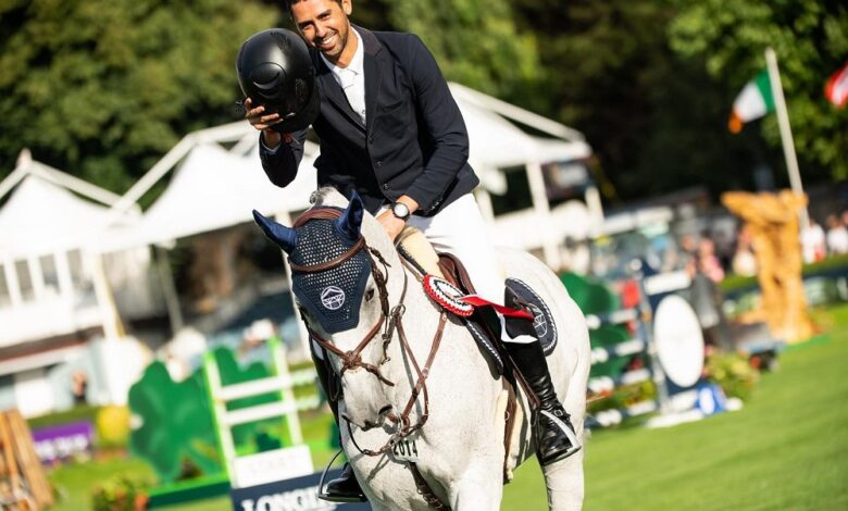 Egyptian equestrian Nayel Nassar wins Grand Prix title in Dublin