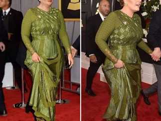 Adele’s photo in Umm Kulthum’s dress ‘photoshopped’