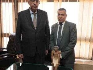 Egypt retrieves two smuggled artifacts from Belgium