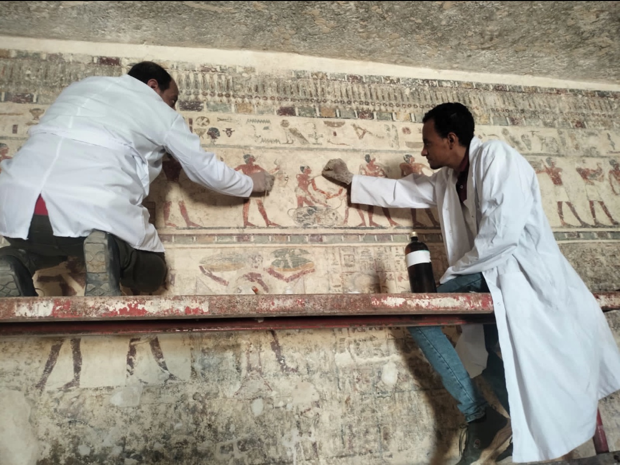 مصر تستأنف ترميم مقابر بني حسن