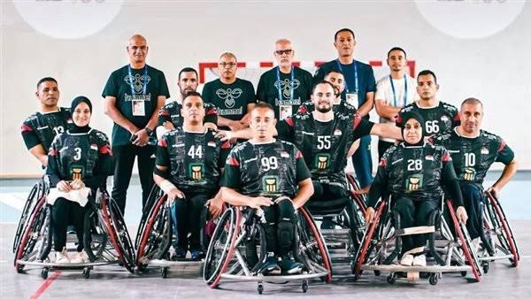 تفوز مصر بالميدالية الفضية في بطولة IHF الرباعية لكرة اليد على الكراسي المتحركة