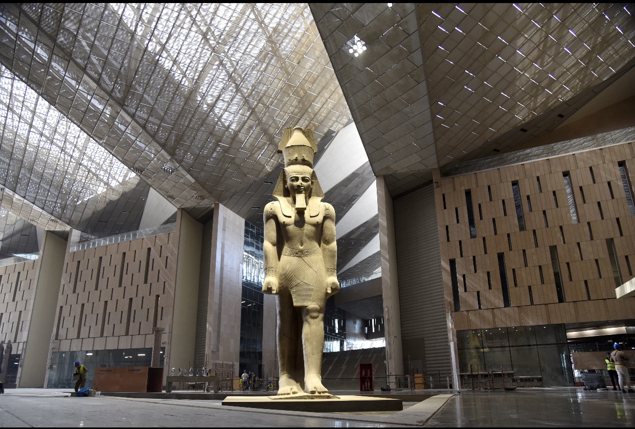 حاز المتحف المصري الكبير على جائزة المبنى الأخضر من المجلس العربي للمياه