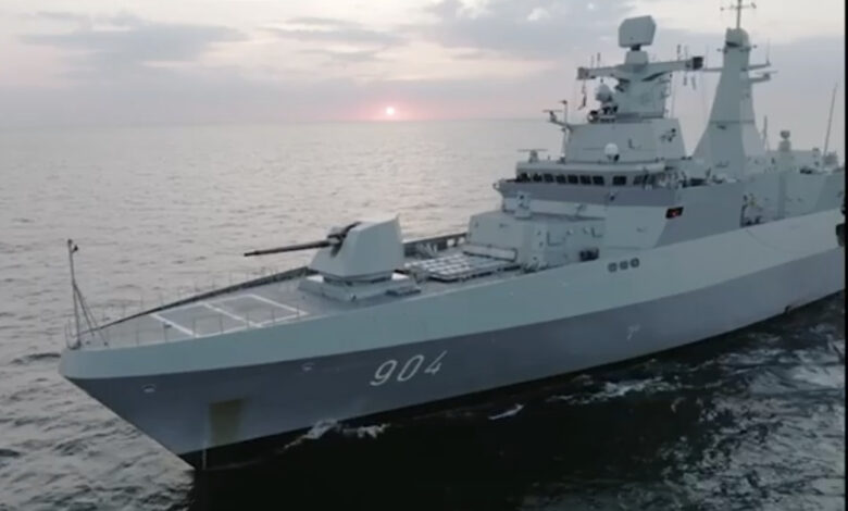 Egypt receives first frigate of MEKO-A200 model from Germany