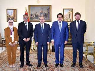 Sisi receives WHO director general