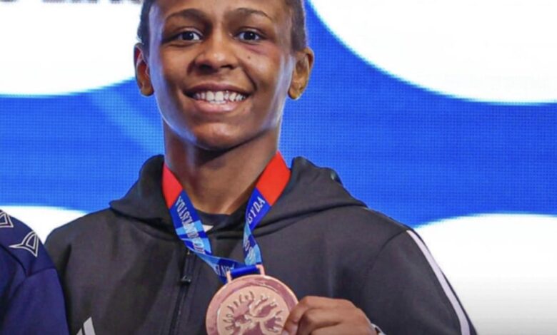 Nada Medany wins U23 bronze medal in Wrestling World Championships 2022