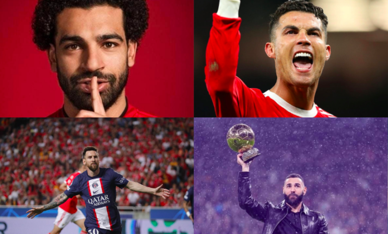 Nominees for Best Men’s Player of the Year at the 2022 Globe Soccer