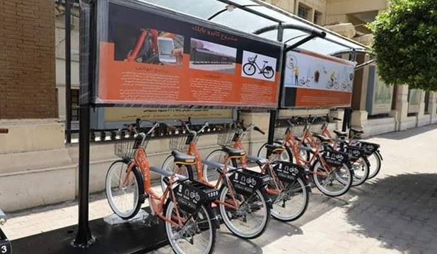 Egypt opens &lsquo;Cairo Bike Project&rsquo; to reduce harmful gas emissions