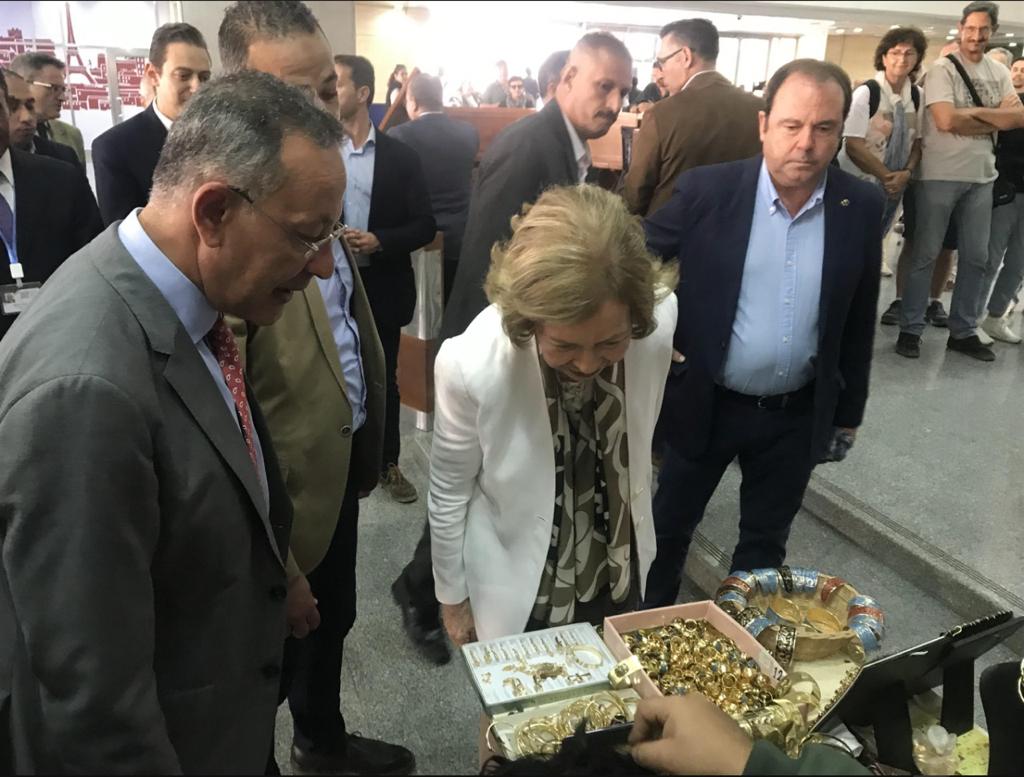 Fotos: El Museo Nacional de la Civilización Egipcia recibe a la Reina de España