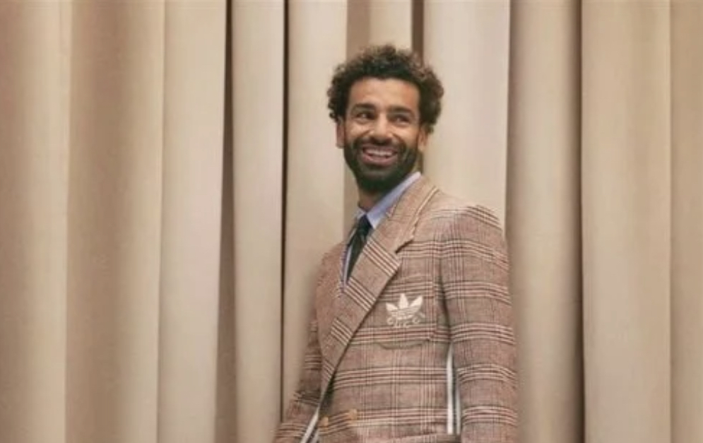 Mo Salah advertises for suit produced by Adidas and Gucci - Egypt  Independent