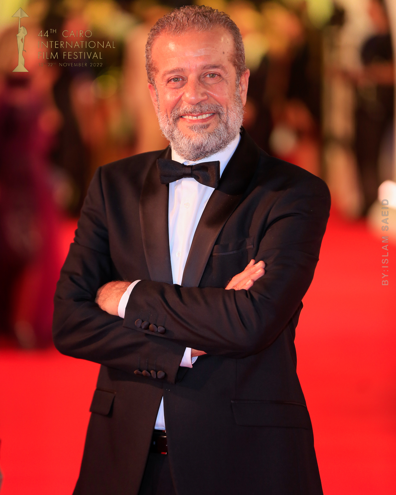 Actor Sherif Mounir at the Cairo International Film Festival.