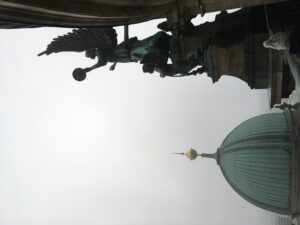 Iconic statues of the Berlin Cathedral.