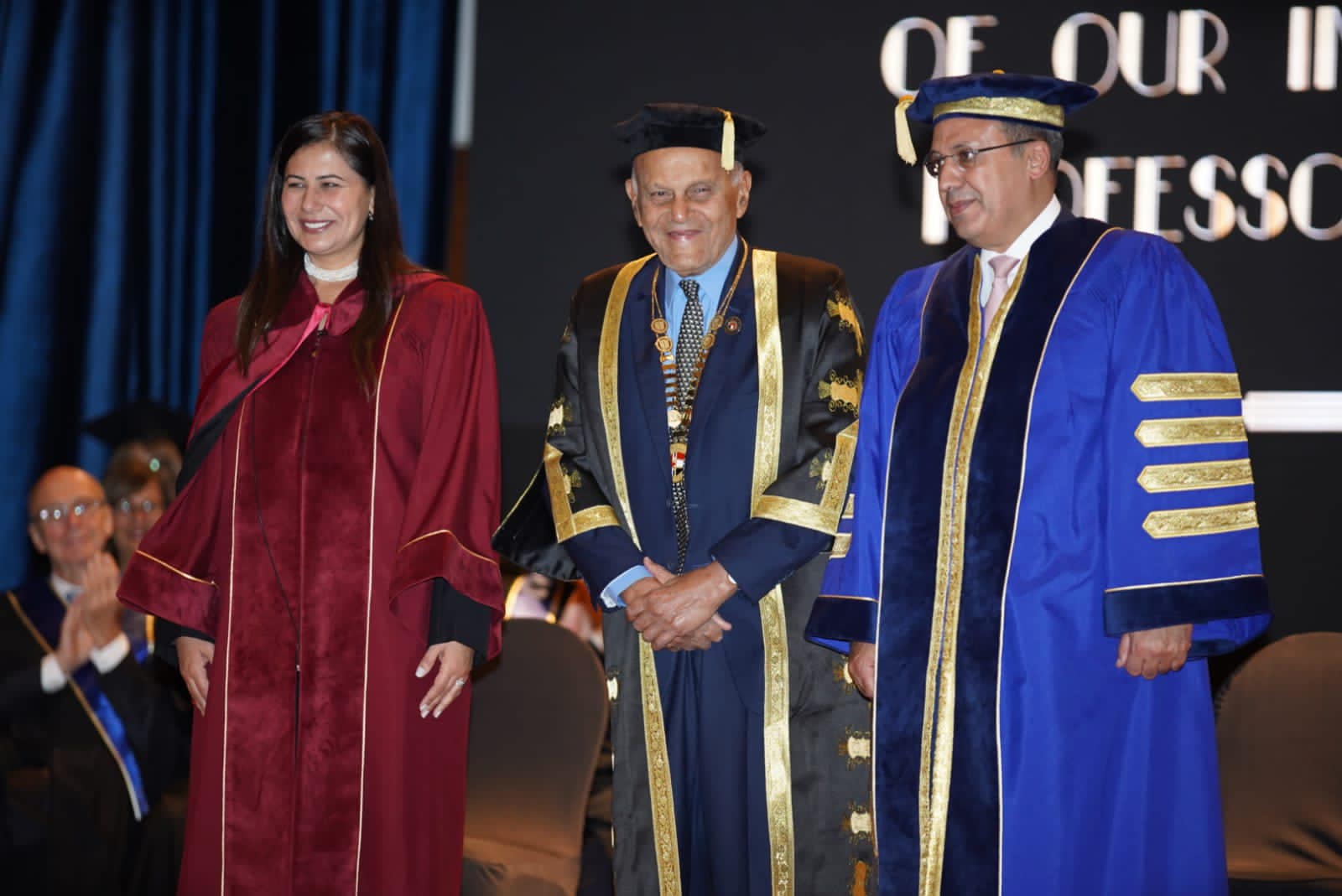 BUE inaugurates Magdi Yacoub as 1st honorary president of the university