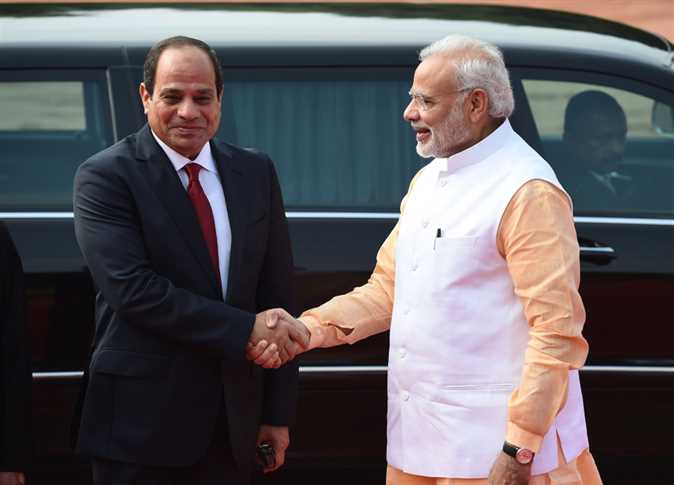 President Sisi: proud to visit India