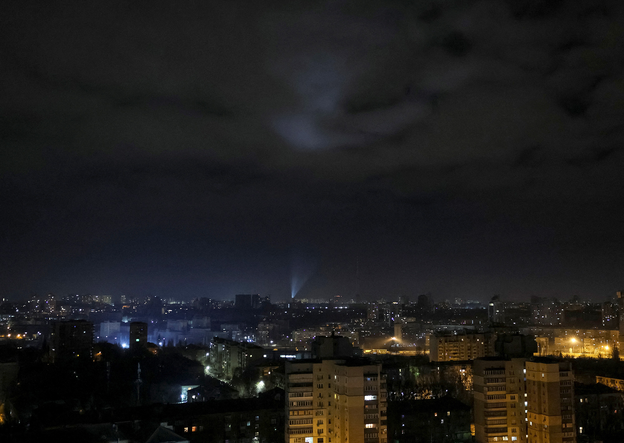 Air defenses reportedly down Ukrainian drone near city of Voronezh