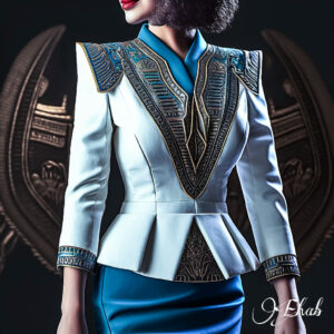 Photos: Egyptian designer creates new exquisite uniform for EgyptAir ...