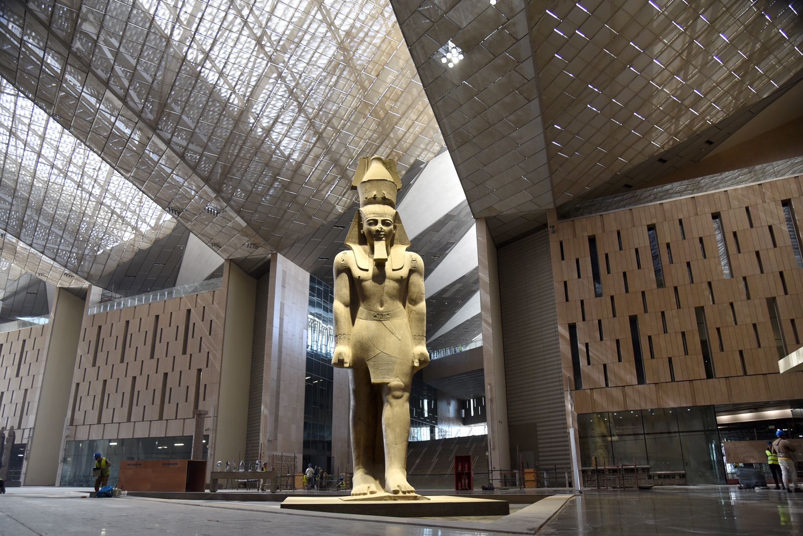 Grand Egyptian Museum’s latest developments see excellent progress